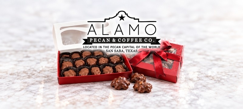 Texas Chocolate Caramel Pecan Clusters